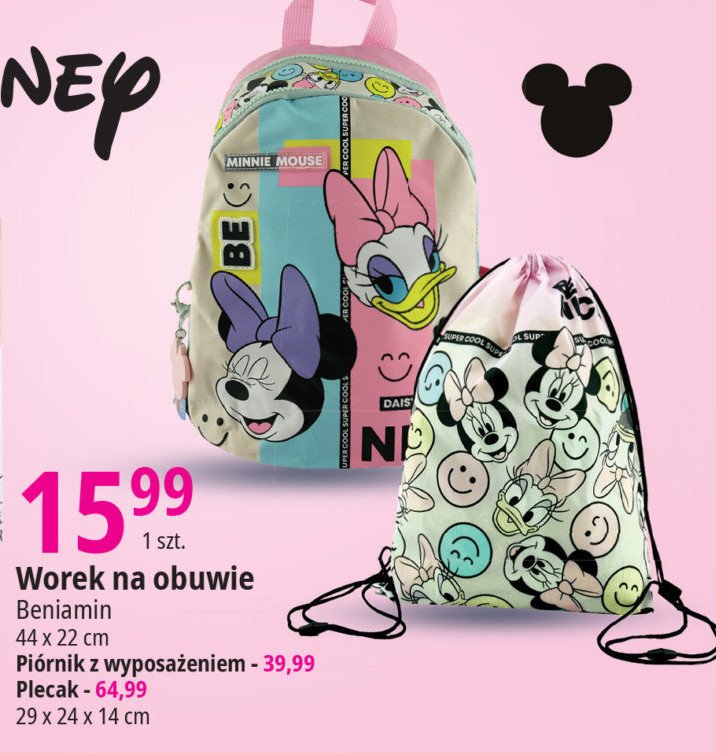 Worek na obuwie minnie Beniamin Beniamin mn promocja