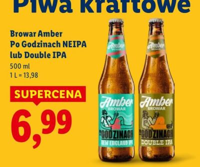Piwo kraftowe Double IPA promocja w Lidl