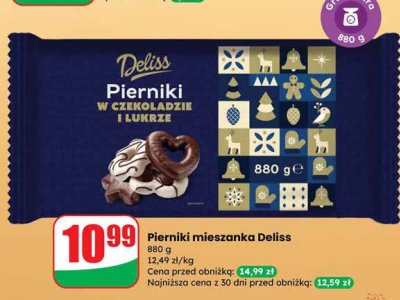 Pierniki mieszanka Deliss 880 g promocja w Dino