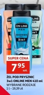 Żel pod prysznic 3w1 men fresh lime On line promocja w Rossmann