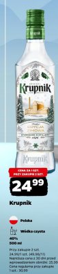 Wódka Krupnik promocja w Netto