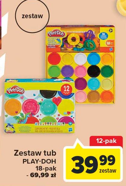 Zestaw tub Play-doh promocja