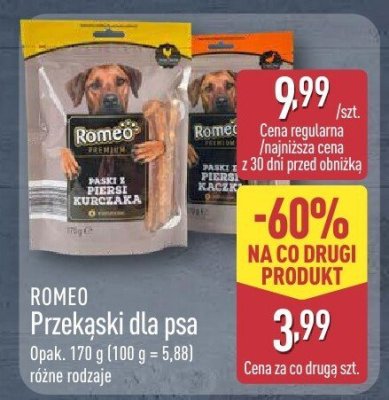 Przekąski dla psa promocja w Aldi