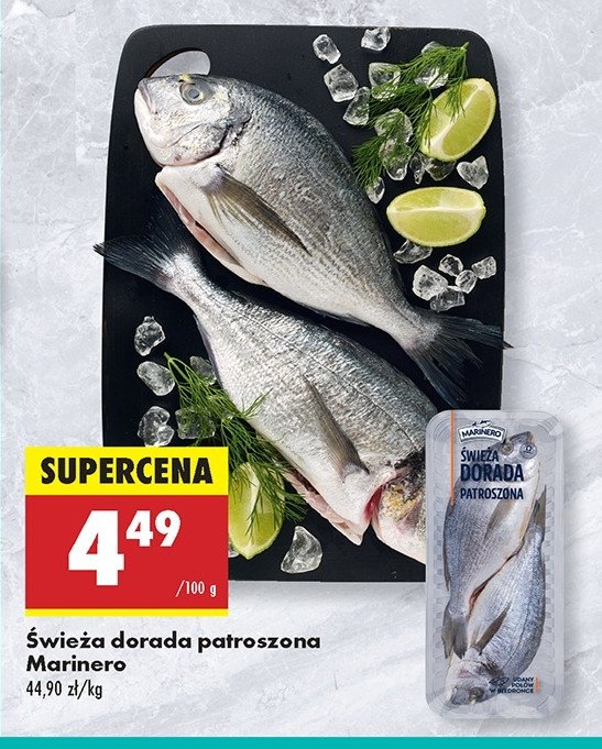 Dorada patroszona 艣wie偶a Marinero promocja