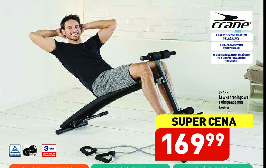 艁awka treningowa z eksapanderami CRANE promocja