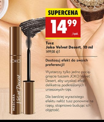 Tusz do rz臋s velvet desert Joko Joko make-up promocja