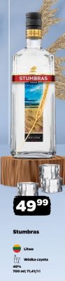 Wódka Stumbras promocja w Netto