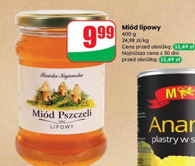 Ananas w syropie promocja w Dino