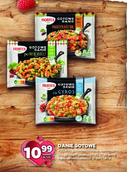 Danie meksykańskie Hortex gotowe danie promocja