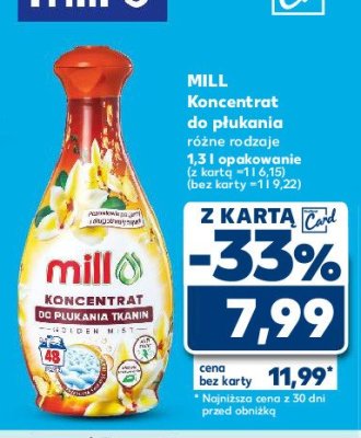 Koncentrat do p艂ukania golden mist MILL promocja