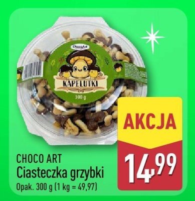 Ciasteczka grzybki CHOCO ART Ciasteczka grzybki promocja w Aldi