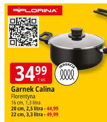 Garnek Calina Florentyna 16 cm, 1,3 litra promocja w Leclerc
