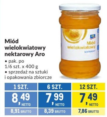 Mi贸d wielokwiatowy promocja w Makro