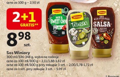 Sos meksykański salsa Winiary promocja
