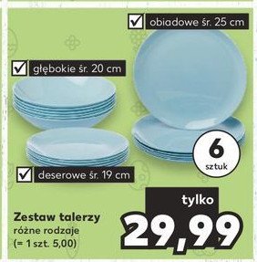 Talerze g艂臋bokie 20 cm promocja