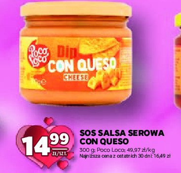 Dip con queso serowy Poco loco promocja w Stokrotka