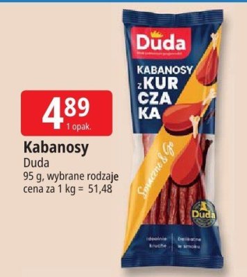Kabanosy Kurczaka Duda promocja w Leclerc