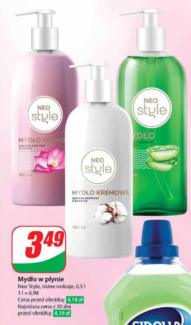 Mydło w płynie lotos Neo style promocja