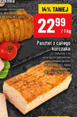 Pasztet z całego kurczaka promocja w POLOmarket