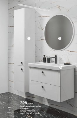 Lustro łazienkowe Azzura promocja w Castorama