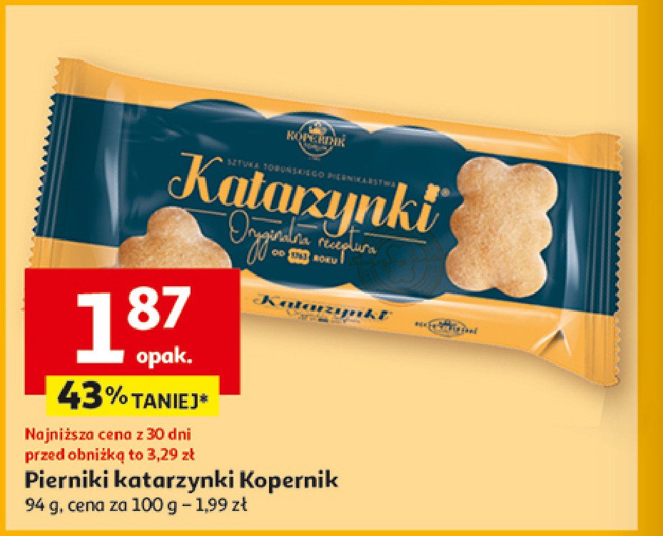 Pierniki oryginalne Kopernik katarzynki promocja