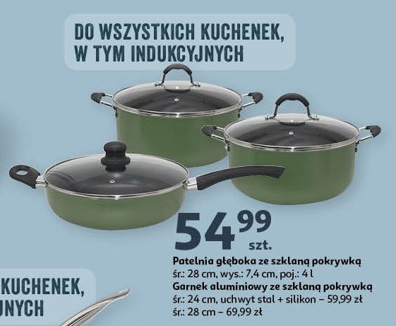 Patelnia głęboka 28 cm promocja