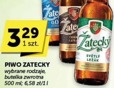 Piwo Żatecky Gus promocja w ABC