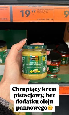 Krem pistacjowy Crunchy Gusto Bello promocja w Biedronka