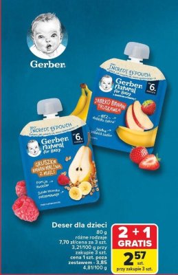 Deser dla dzieci Gerber promocja w Carrefour