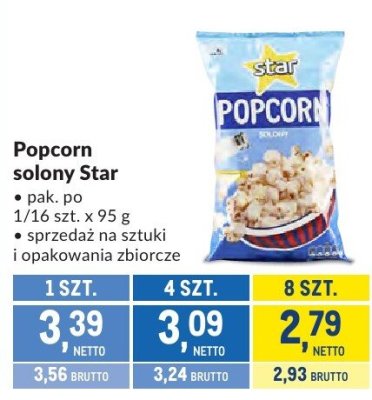 Popcorn promocja w Makro