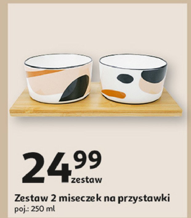 Miseczka na przystawki promocja w Auchan