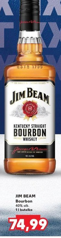 Bourbon Jim beam white label promocja