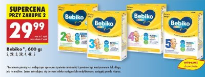 Mleko Bebiko 3 Junior promocja
