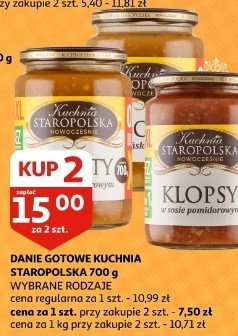 Pulpety w sosie pomidorowym Kuchnia staropolska promocja