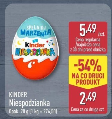 Jajko Niespodzianka  promocja w Aldi