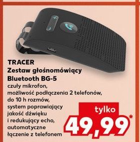 Zestaw głośnomówiący bg-5 Tracer promocja