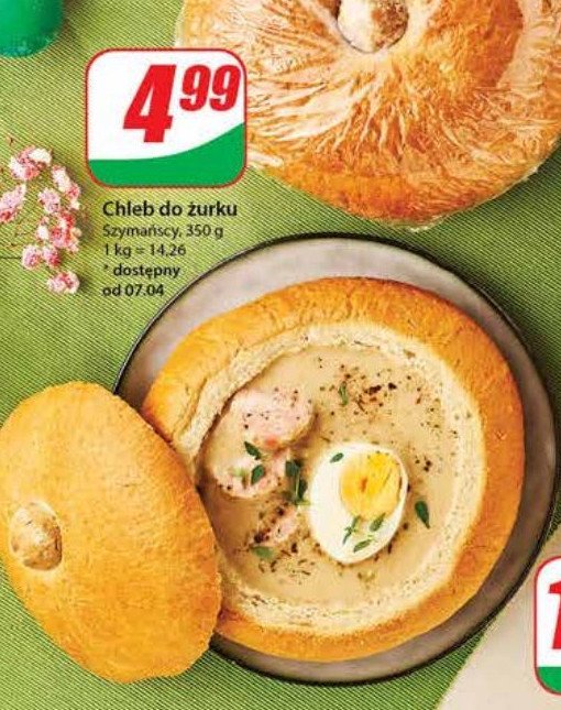 Chlebek do żurku Piekarnia szymańscy promocja