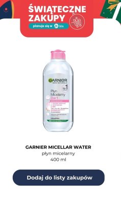 Płyn micelarny Micellar Water 400 ml promocja w Rossmann