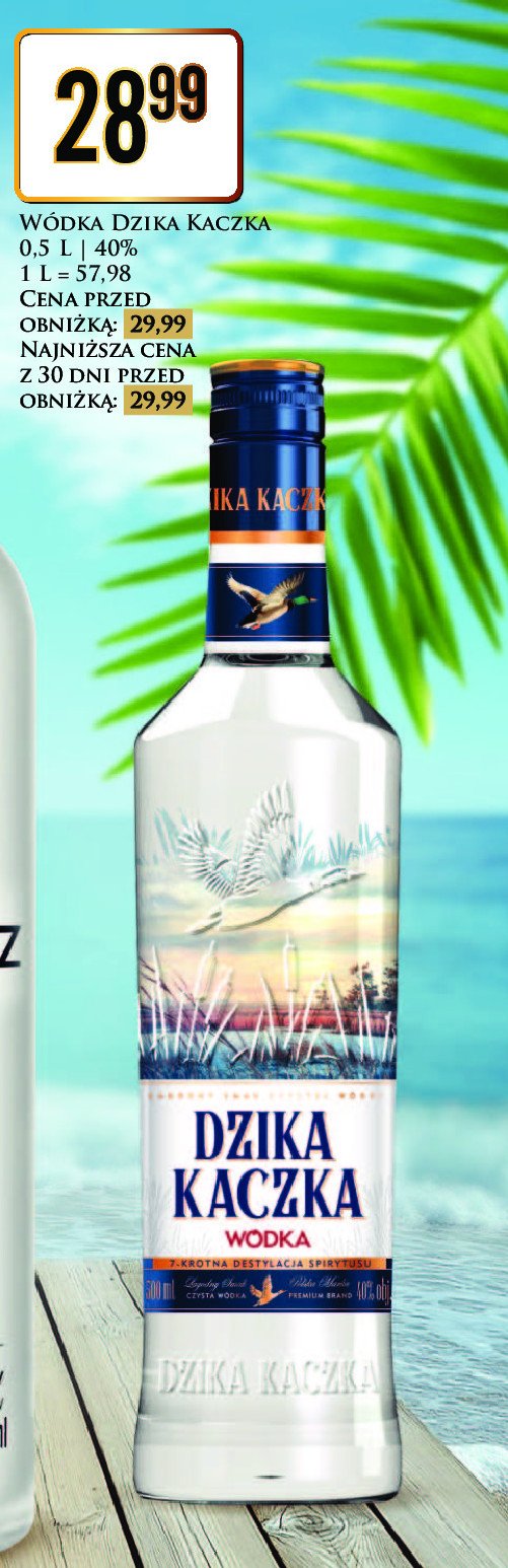 Wódka Dzika kaczka promocja