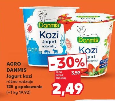 Jogurt kozi różne rodzaje promocja w Kaufland