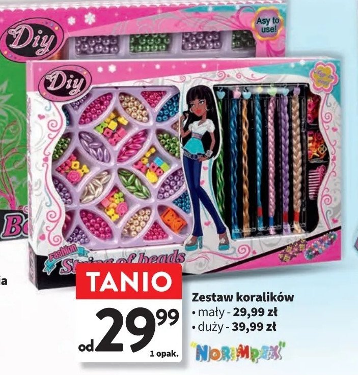 Zestaw koralik贸w du偶y promocja