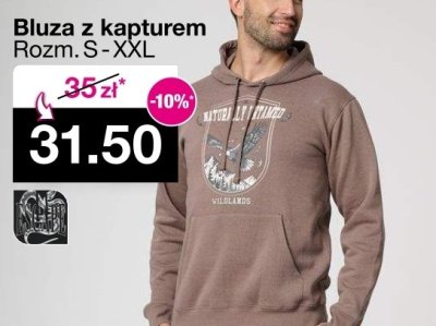 Bluza z kapturem Rozm. S - XXL promocja w Woolworth