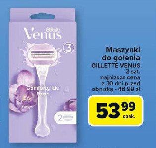 Maszynki Gillette venus comfort glide breeze promocja w Carrefour Market