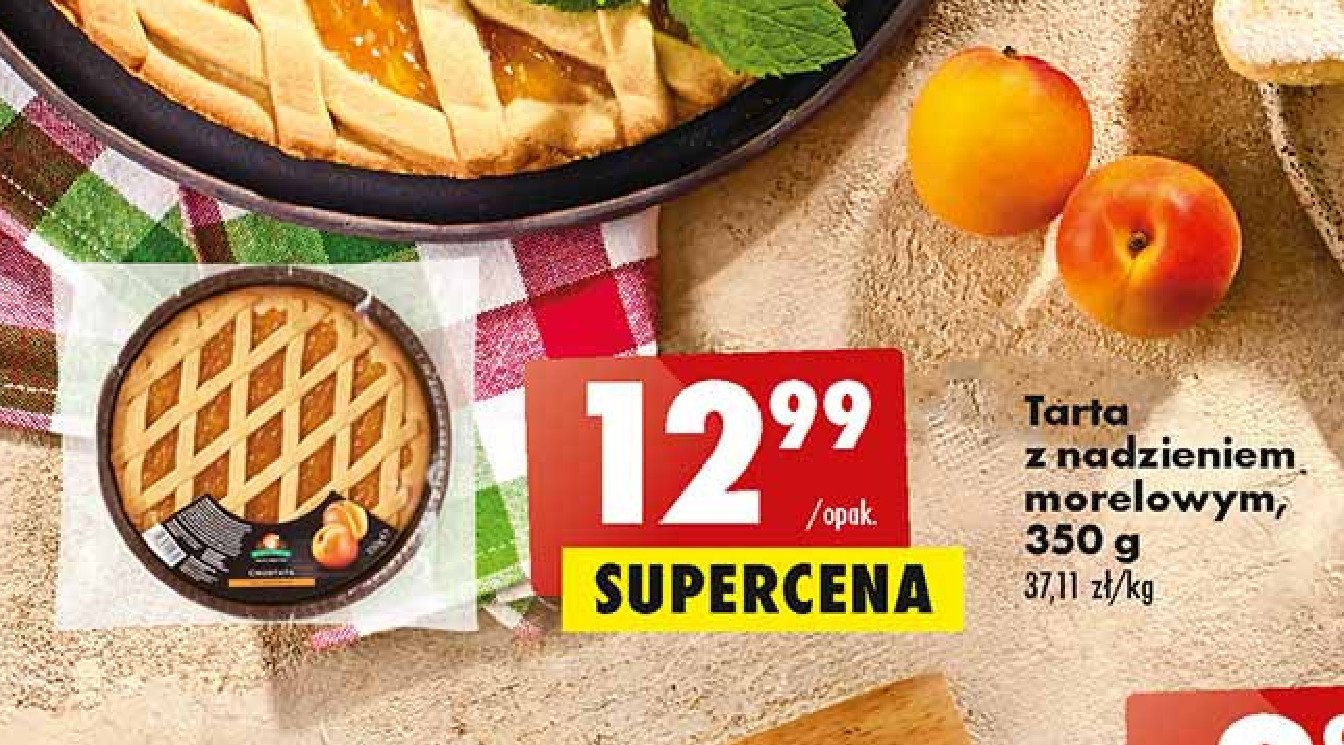 Tarta morelowa promocja