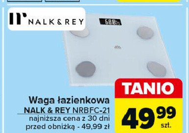 Waga łazienkowa nrbfc-21 Nalk&rey promocja