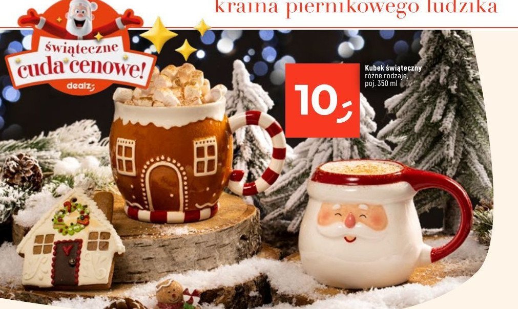 Kubek świąteczny promocja w Dealz