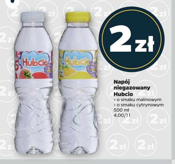 Napój cytrynowy HUBCIO promocja w Netto