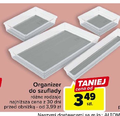 Organizer do szuflady promocja