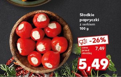 Papryczki słodkie z serem promocja