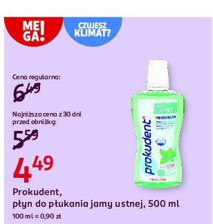 P艂yn do p艂ukania ust Prokudent med promocja